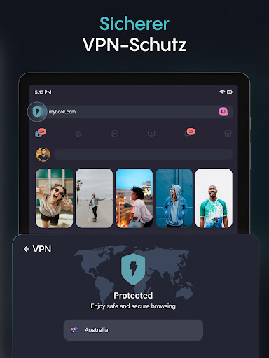 Aloha Private Browser - VPN Screenshot