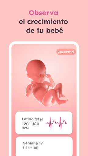 Captura de pantalla de Calendario de embarazo - Momly