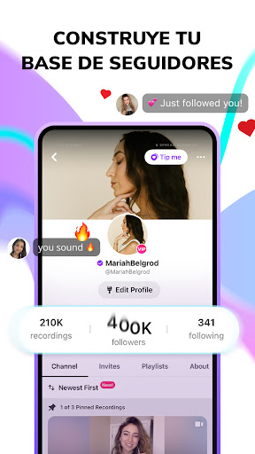 Captura de pantalla de Smule: Canta Karaoke y Graba