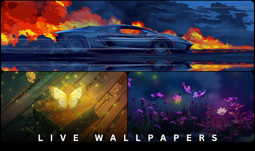 Captura de pantalla de Live Wallpapers, 4K Wallpapers