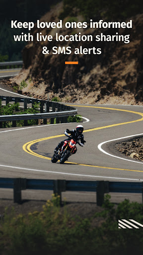 REVER Motorrad GPS & Straßen Screenshot