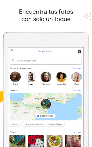 Captura de pantalla de Google Fotos