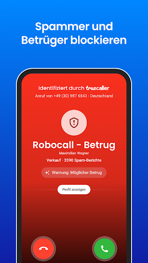 Truecaller: Sehen wer anruft Screenshot