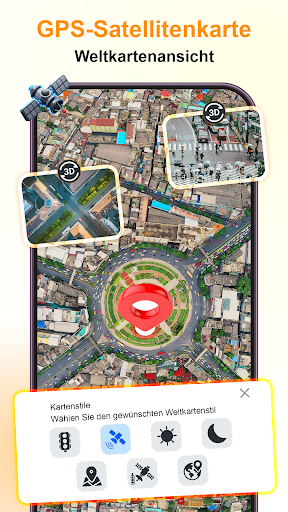 Satellitenansicht: Erdkarten Screenshot