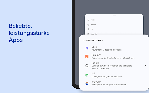 Google Chat Screenshot