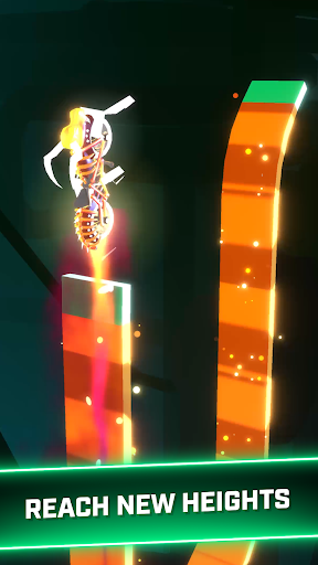 Captura de pantalla de Rider Worlds - Neon Bike Races