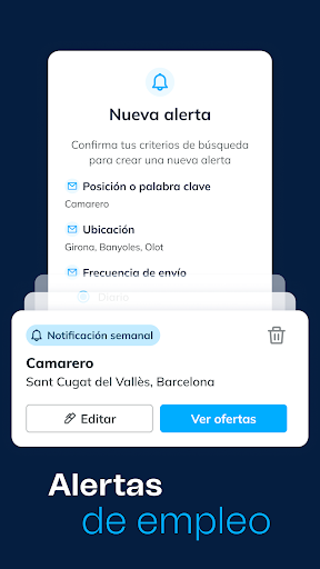 Captura de pantalla de Eurofirms – Ofertas de trabajo