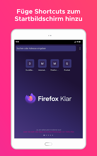 Firefox Focus Browser Screenshot