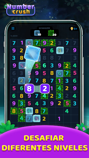 Captura de pantalla de Number Crush: Match Ten Puzzle