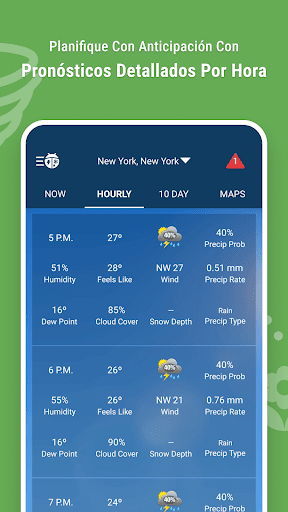 Captura de pantalla de Radar por WeatherBug