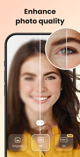 Captura de pantalla de UpFoto - AI Photo Enhancer
