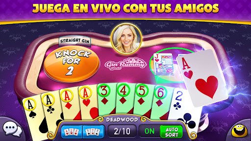 Captura de pantalla de Gin Rummy Plus