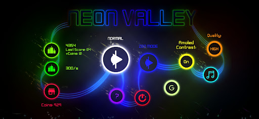 Captura de pantalla de Neon Valley [AMOLED]