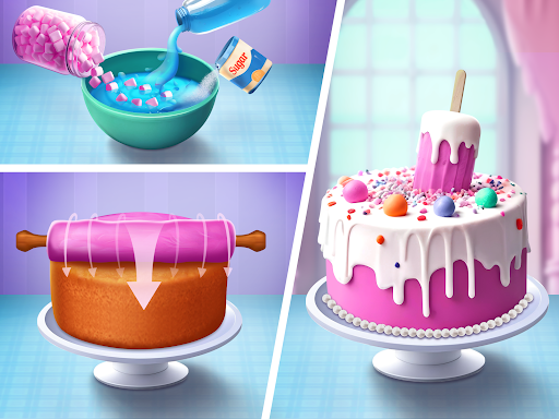 Captura de pantalla de Cake Maker DIY: Baking Games