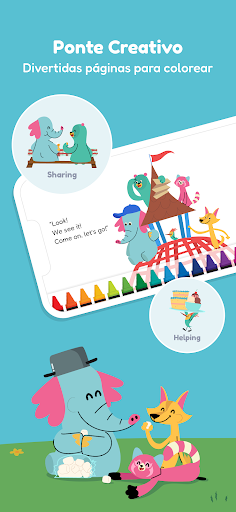 Captura de pantalla de Khan Academy Kids