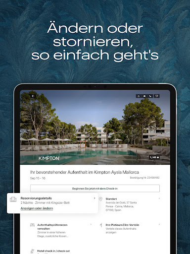 IHG Hotels & Prämien Screenshot
