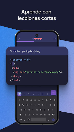 Captura de pantalla de Mimo: Aprender a programar