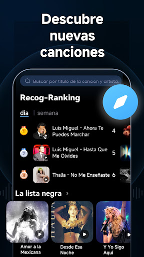 Captura de pantalla de Reconocer Canción- Song Finder