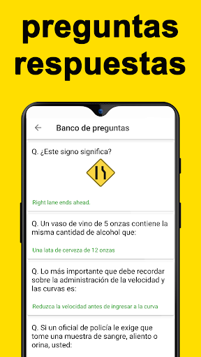 Captura de pantalla de DMV : práctica, examen