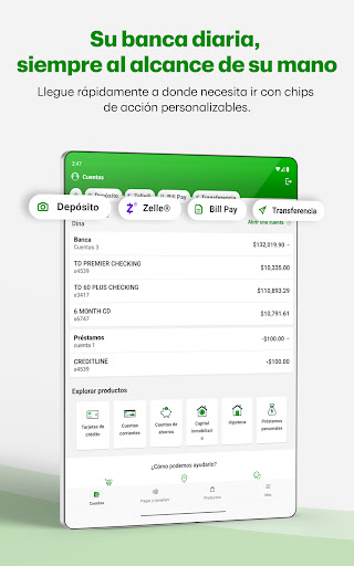 Captura de pantalla de TD Bank (EE. UU.)