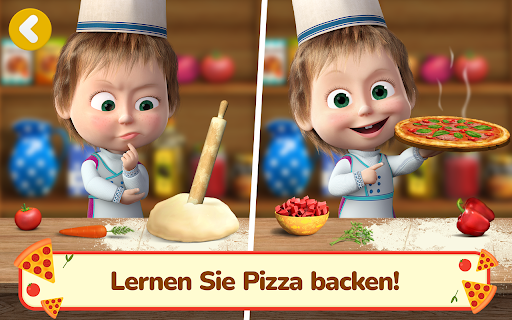 Mascha und der Bär: Pizzeria! Screenshot