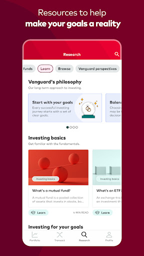 Vanguard: Save, Invest, Retire Screenshot