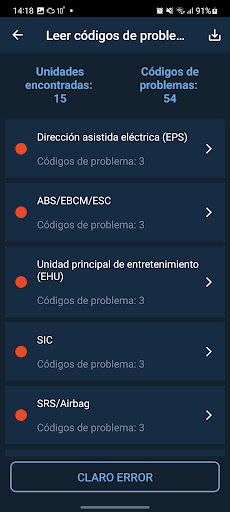 Captura de pantalla de Obd Mary - Car Scanner for ELM