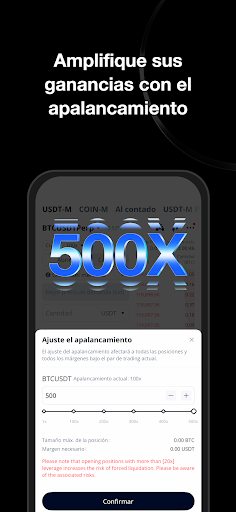 Captura de pantalla de BTCC - Trade Bitcoin & Crypto
