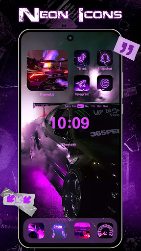 Captura de pantalla de WidgetKit-OS18 Themes & Icons