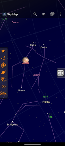 Sky Map screenshot