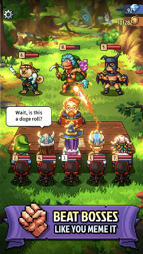 Captura de pantalla de Knights of Pen and Paper 3 RPG