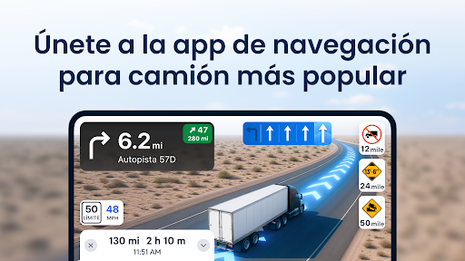 Captura de pantalla de Trucker Path: Truck GPS & Fuel