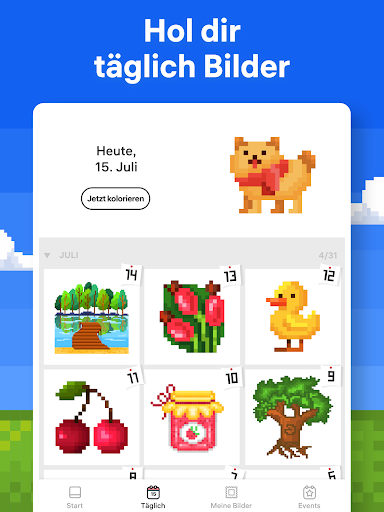 Pixel Art - Malen nach Zahlen Screenshot