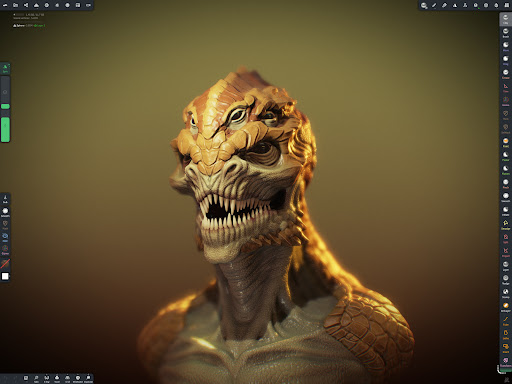Captura de pantalla de Nomad Sculpt
