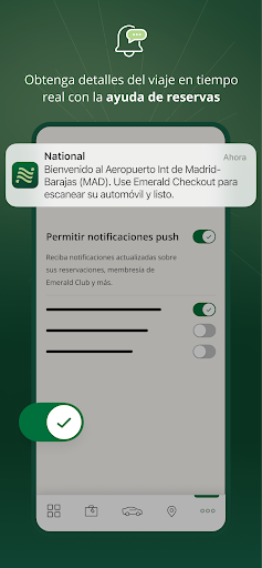 Captura de pantalla de National Car Rental