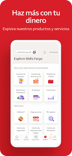 Captura de pantalla de Wells Fargo Mobile®