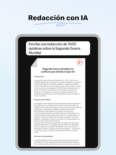 Captura de pantalla de Homework AI - Math & Essay App