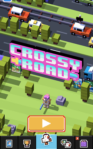 Captura de pantalla de Crossy Road