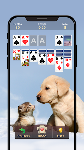 Captura de pantalla de Solitario - Juego Clásico