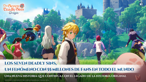 Captura de pantalla de The Seven Deadly Sins: Origin