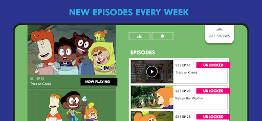 Captura de pantalla de Cartoon Network App