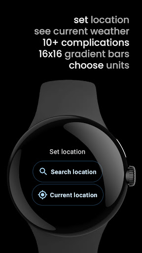 Captura de pantalla de Weather Complications: Wear OS