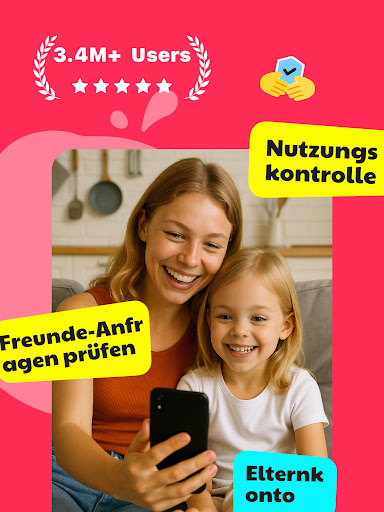 JusTalk Kids Messenger Screenshot