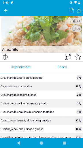 Captura de pantalla de Monash University FODMAP diet
