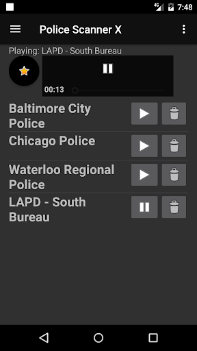 Captura de pantalla de Police Scanner X