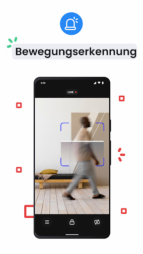 Überwachungskamera App: Visory Screenshot