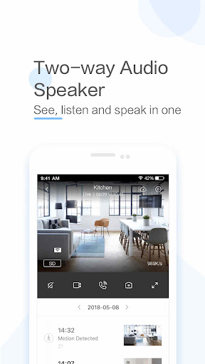 Captura de pantalla de Yi iot