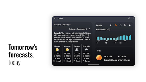 Sense Flip Clock & Weather screenshot