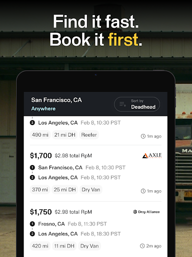 Captura de pantalla de TruckSmarter Free Load Board