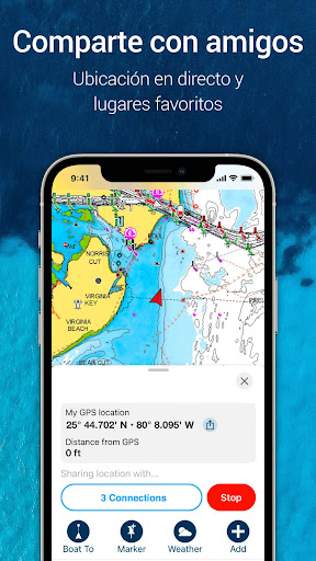 Captura de pantalla de Navionics® Boating